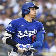 大谷翔平、松井裕樹との「日本人対決」は空振り三振　全４球が変化球勝負　メジャー通算３００号まで「３」のまま足踏み