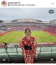 ＴＢＳ・浦野芽良アナ、１年半出演した「ＫＩＣＫ　ＯＦＦ！　Ｊ」卒業を発表「これからもサッカーを応援し続けます！」