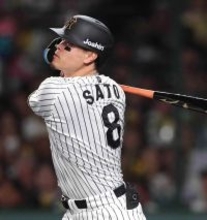 佐藤輝明、ＷＢＣ初出場　井端監督「日本球界で一番の飛距離」「一発長打期待」　岡本＆村上と守備位置重複も昨季セ２冠