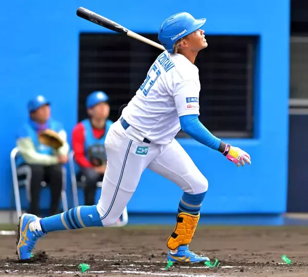 【日本ハム】チーム１号は水谷瞬　先発・孫易磊から強風に乗り初回先頭打者アーチ