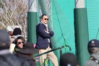 世界の渡辺謙が３日連続の侍ジャパン宮崎合宿に登場　ネトフリ特別サポーターが連日の熱視線