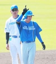 【日本ハム】ドラフト５位の高卒ルーキー藤森海斗がマルチ安打　稲葉篤紀２軍監督も「自信持っていい」と絶賛