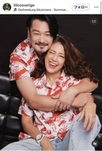 ＬｉＬｉＣｏ、仲良し夫婦ショット披露！バックハグに「うわぁ〜」「素敵過ぎる」「お似合い」…夫は元純烈の小田井涼平