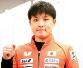 【卓球】張本智和「卓球ではかわいげなくなった（笑）」松島とダブルエース　男子最強布陣で５７年ぶり頂点へ…世界卓球へ出発