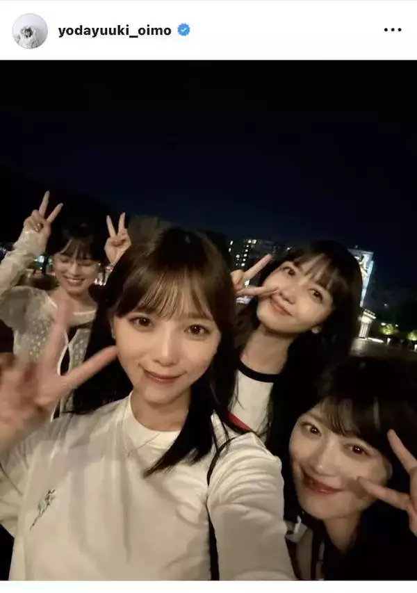 元乃木坂４６の３期「レジェンド」集合！「いもうと坂」４ショットにファン歓喜「最高」「エモ」…与田祐希が公開
