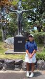 「ゴルフ「天才少女」須藤弥勒が日本ジュニア初出場に王手　四国ジュニア３位スタート」の画像1