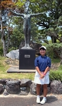 ゴルフ「天才少女」須藤弥勒が日本ジュニア初出場に王手　四国ジュニア３位スタート