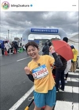 井上咲楽、松江城マラソン参加で種目別女子２位入賞！「２７時間テレビ」で１００キロマラソン完走で話題