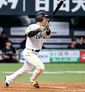 【ソフトバンク】近藤健介が走者一掃の逆転打！柳町＆柳田＆山川のクリーンアップも３連打で続き５回に一挙５得点　日本ハム・達孝太をＫＯ