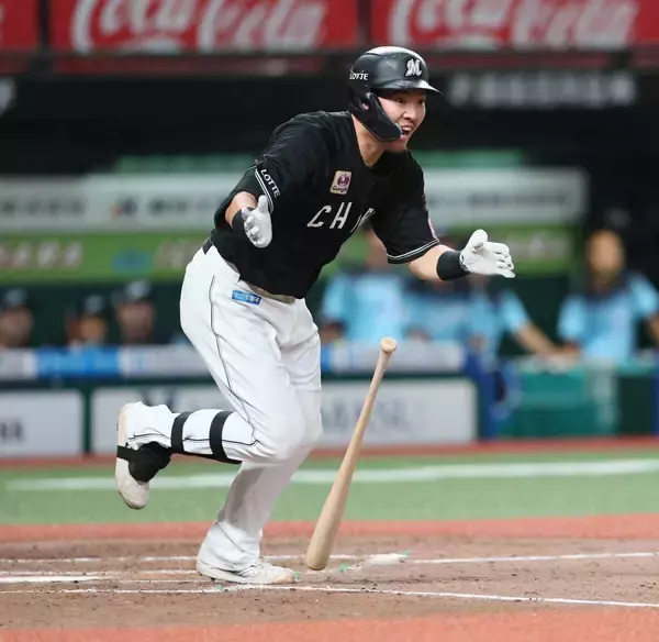 【ロッテ】安田尚憲が「僕は見えていた」　８回にウィンゲンターから一度はファウル判定もリクエスト成功で二塁打放つ