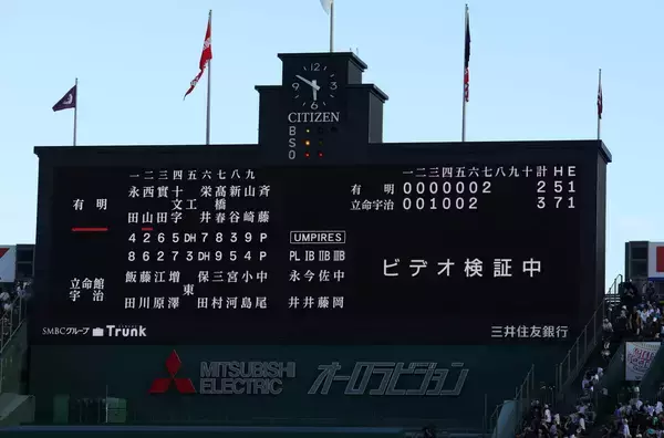 変わりゆく新時代の甲子園…初導入ビデオ検証は４８試合でわずか１７件、根底に審判へのリスペクト
