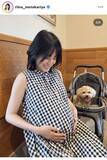 「第３子妊娠中の本仮屋リイナ、姉・ユイカ撮影のお腹ふっくら近影に「優しさ満開」「感動します」」の画像1