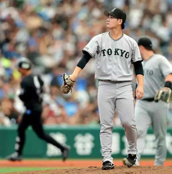 【巨人】井上温大　チームトップ６勝目ならず　６回途中１失点　９８球８Ｋ