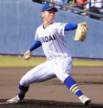 【高校野球】健大高崎が来春センバツ当確　エースで主将の石垣聡志が８回２４人斬りの３安打無四死球完封「守備に助けられた」