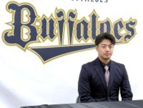 【オリックス】育成の河野聡太が１０万円増の２６０万円でサイン…３年目の来季は「速攻、支配下でいきたい」