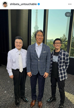 「＃松井秀喜降臨」アンタッチャブルがレジェンドとの共演に大興奮！３ショに「羨ましすぎる」と反響
