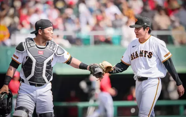 【巨人】ドラ１・竹丸和幸が０封デビュー！　初対外試合で２回２安打１Ｋ　初回ピンチも耐えた