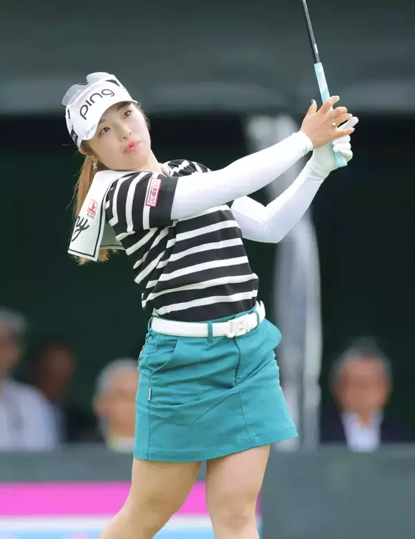 昨季女王・佐久間朱莉は４差１７位発進「６５点。ノーボギーはよくできた」　女子ゴルフ開幕戦