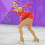 「激変が話題のザギトワ　リアルな姿に衝撃続出「鳥肌もの」「初めて生で見ました」まるで“りくりゅう”な姿も」の画像1