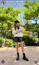 衝撃の４９歳！ほしのあき　ショーパン姿「若いね」「似合うわ」三浦皇成騎手と結婚１５年