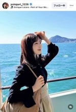 水面にきれいな虹が！「ゆいゆいも海もキレイ」ＡＫＢ４８・小栗有以、船旅の様子公開