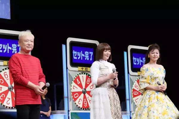サマージャンボが当たったら！？ゲストｃｏｂａ＆華原朋美＆南野陽子が抽せん会盛り上げる