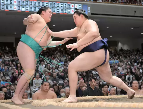 わずか２秒で初日圧勝もまた試練　大の里に立ちはだかる難敵