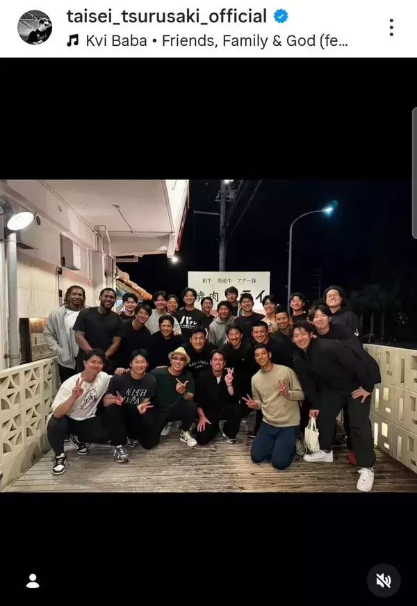 前田健太も！楽天の「投手会でした」焼き肉店で“ゴチ”した人物が判明「楽しそう」「いい雰囲気」の声