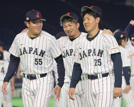 侍ジャパンが東京ドームで公式練習　大阪から東京に移動後すぐ…初戦は６日の台湾戦