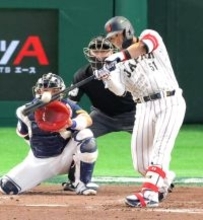 鈴木誠也、衝撃の２打席連発は勝ち越しソロ…大谷翔平とアベック弾　初回にＷＢＣ初アーチで侍３人目の３大大会制覇