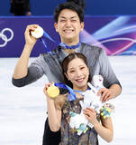 「りくりゅう、表彰の壇上でさすがの“かけあい”披露　「あの試合は９割、三浦さんがお姉さんの立場に…」も、木原がすぐに訂正「１０割？」」の画像1