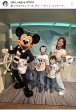 夫はサッカー元日本代表ＭＦ　佐藤渚アナが美人ママ！「ワンオペでディズニー」に驚き…ＴＢＳ退社から９年