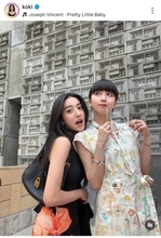 Ｃｏｃｏｍｉ＆Ｋｏｋｉ，美人姉妹で「おデート」高級ブランドコーデ！「系統真反対」「あだ名」も明かす