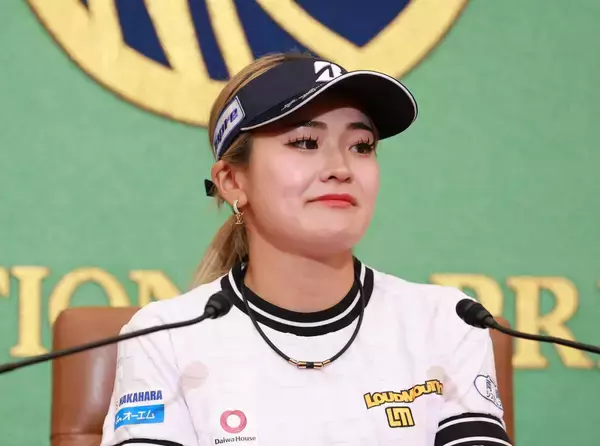 【女子ゴルフ】桑木志帆が日本記者クラブで会見　同じメジャーのＡＩＧ全英女子オープンを制した渋野日向子、山下美夢有に続きプロゴルファー３人目「来週から日本ツアー気を引き締めて頑張りたい」