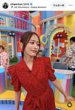 「近藤千尋、赤い水玉模様のワンピースコーデがかわいい！「赤似合ううう」「ちぴちゃんの笑顔で元気をもらいました！！」」の画像1