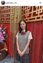 「なんて可愛い」佐々木希３８歳、１５年ぶり制服姿にメロメロ！「ノゾミーヌ久しぶり」２児のママ「似合ってます」