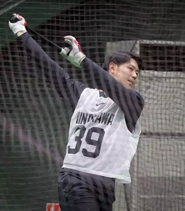【巨人】ドラ４皆川岳飛らがマシン打撃で快音…新人合同自主トレ２日目