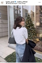 第１子出産の日テレ・郡司恭子アナ、産後とは思えない美スタイル映えるジーンズ姿「なんて可愛いの」「とっても美しい」「お洒落で素敵」