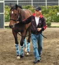 「今日は朝も早起きしちゃった。小学１年生みたいに（笑）」　ＪＲＡ通算１１２３勝の国枝元調教師が厩務員デビュー