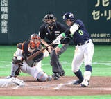 「【ヤクルト】並木秀尊が今季２度目のマルチ安打＆２得点「勝利に貢献できたのでよかったと思います」」の画像1