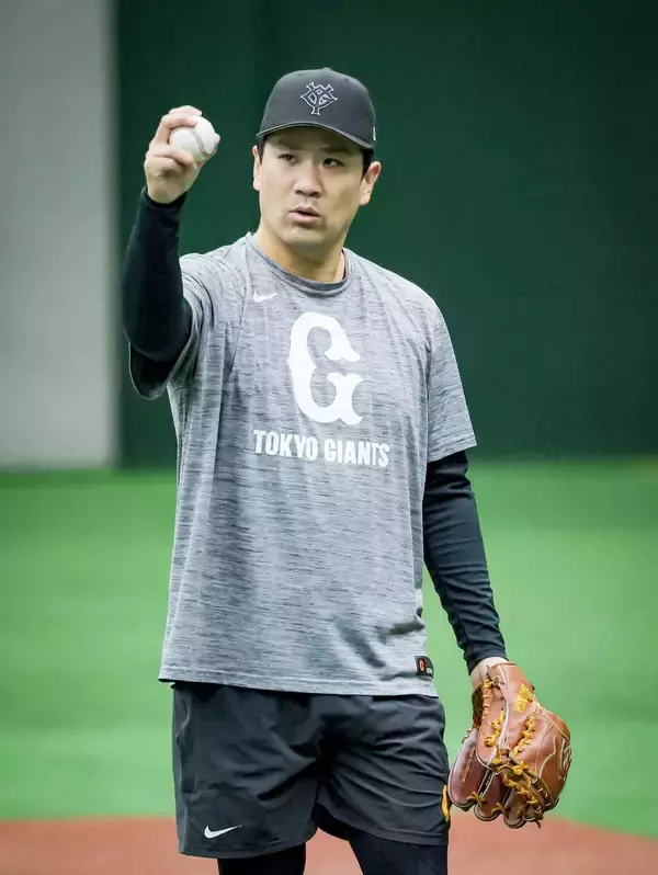 【巨人】田中将大「コンディションはこの３年とかだと一番いい」プロ２０年目へ、Ｇ球場で自主練習