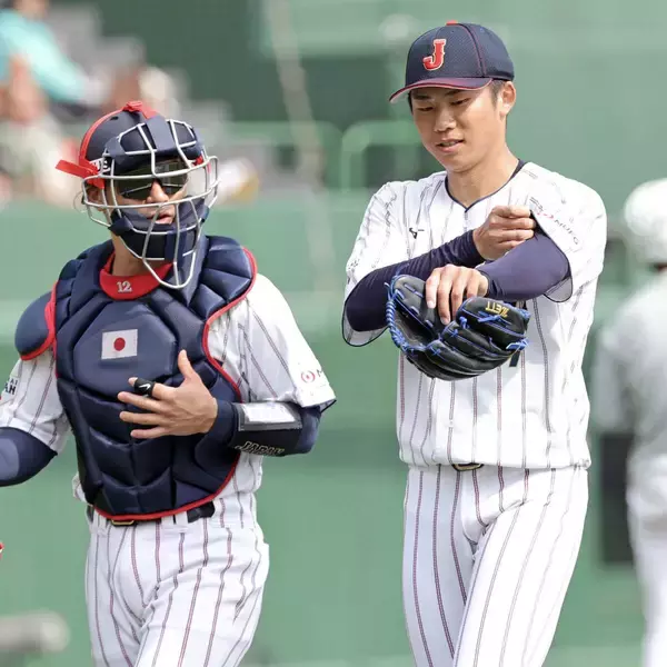 侍ジャパン先発のオリックス・曽谷龍平が２回４安打２失点で降板　２イニング連続で２死から失点