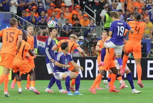 日本の劇的同点弾はチームのＷ杯史上“最遅ゴール”　後半４４分に鎌田大地が決めてオランダとドロー
