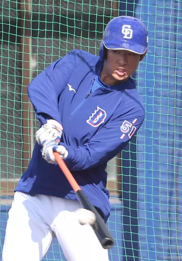 【中日】今季初昇格の上林誠知は「３番・中堅」でスタメン出場　先発は２か月ぶりの白星狙う金丸夢斗