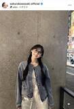 「「ファッショニスタ川﨑」乃木坂４６・川﨑桜、メガネに三つ編みおさげが大好評！「可愛すぎ」「どうにかして」」の画像1