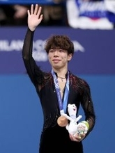 【五輪】銅メダルの佐藤駿は仙台出身　羽生結弦さんからもらったペンダントが宝物