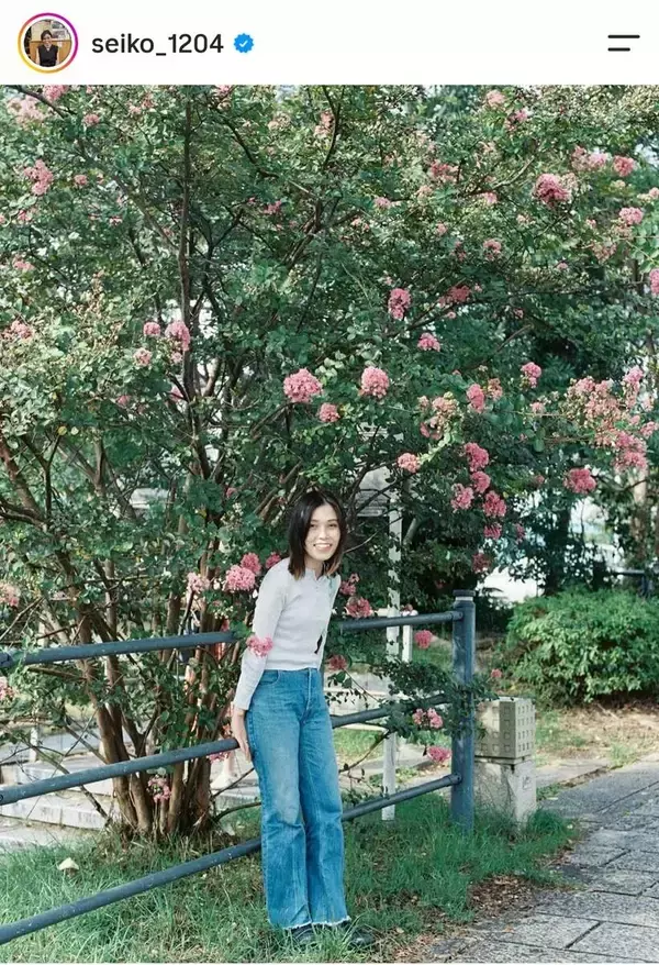 解散した「尼神インター」誠子　劇的にあか抜けた！「わたしを綺麗に…」移住も話題　２０キロ減でほっそりデニム姿