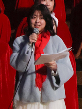 フジテレビ・杉原千尋アナ、結婚発表後初の報道陣の前　クリスマスコンサートでＭＣを担当