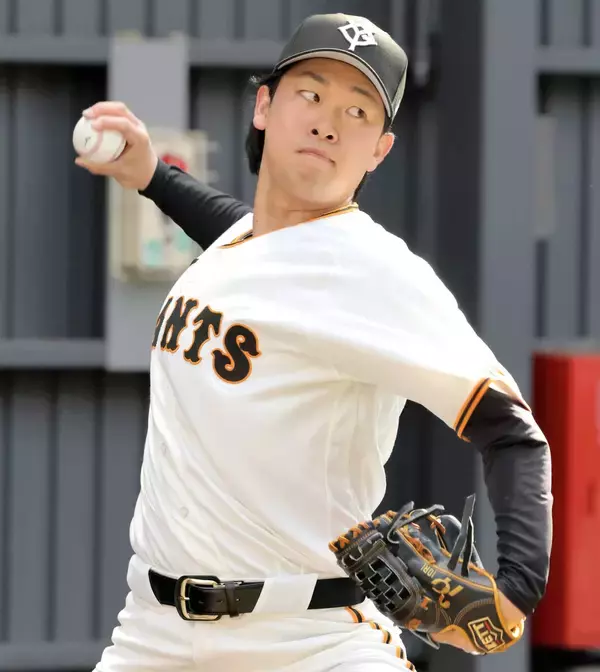 【巨人】「よしっ！」山崎伊織が宮崎キャンプ最終日に手応えの５８球