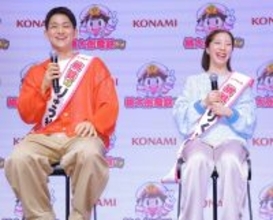 【フィギュア】りくりゅうと「桃鉄」の夢のコラボ実現！　五輪金に導いた桃鉄で「りく社長」と「りゅう社長」が真剣勝負「りくりゅうとゲームは切り離せない」